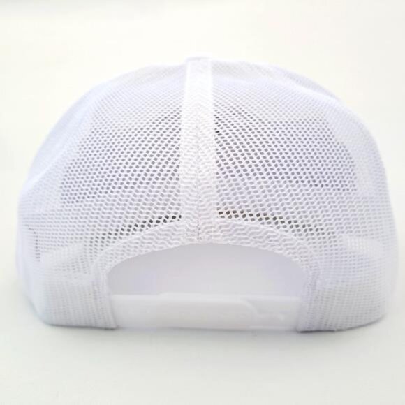 Cummins Turbo Diesel Engines Flat Bill Trucker Mesh Snapback Cap Hat White Patch main image 4